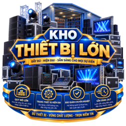 Sở hữu kho thiết bị lớn - hiện đại